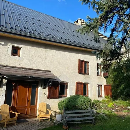 Ferme Renovee Vercors: Confort, Cheminee, Parking, Jardin Proche Pistes - Fr-1-548-46 בית נופש